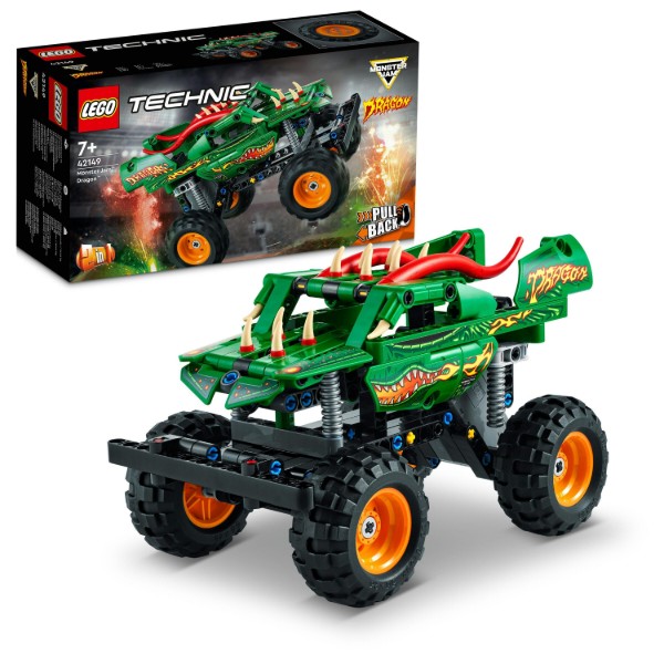 Фото - Конструктор LEGO Technic Monster Jam™ Dragon™ (42149) Фото - Конструктор LEGO Technic Monster Jam™ Dragon™ (42149)