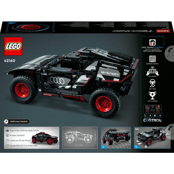 Фото - Конструктор LEGO Technic Audi RS Q e-tron (42160)