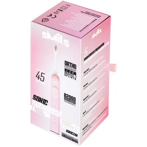 Фото - Зубная щетка электрическая Vitammy SMILS Powder Pink