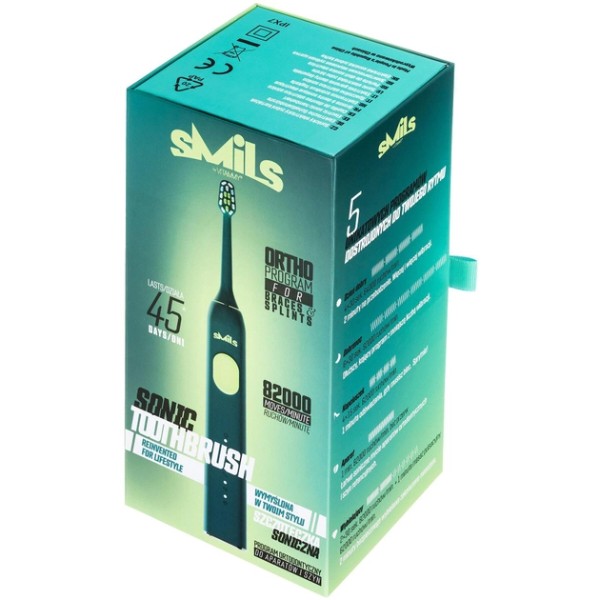 Фото - Зубная щетка электрическая Vitammy SMILS Deep Water