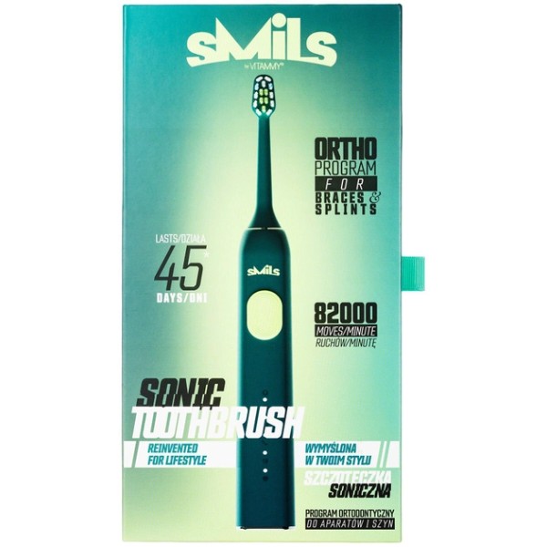 Фото - Зубная щетка электрическая Vitammy SMILS Deep Water