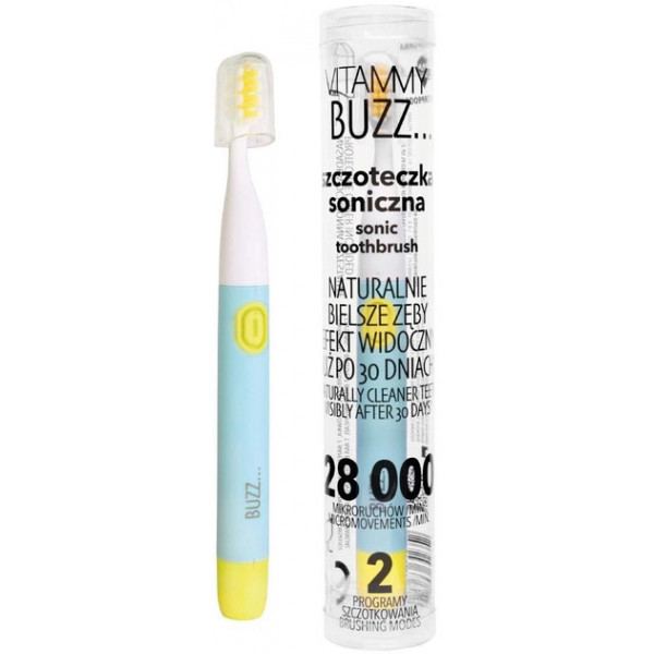 Фото - Зубная щетка электрическая Vitammy Buzz Mint-Yellow