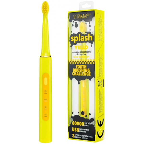 Фото - Зубная щетка электрическая Vitammy Splash Yello