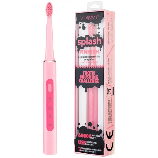 Фото - Зубна щітка електрична Vitammy Splash Pinkish
