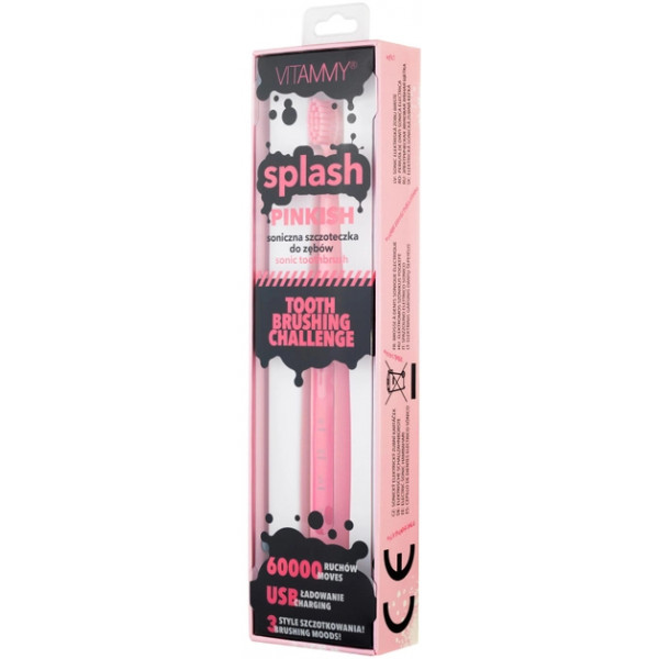 Фото - Зубна щітка електрична Vitammy Splash Pinkish