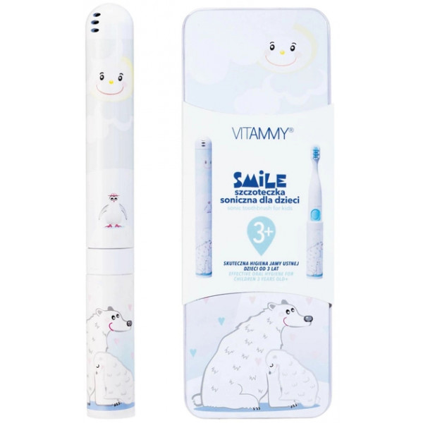 Фото - Зубна щітка електрична Vitammy SMILE White Bear