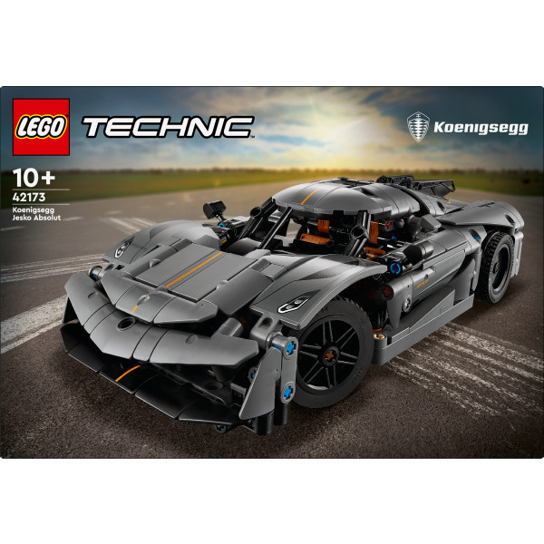 Фото - Конструктор LEGO Technic Koenigsegg Jesko Absolut — сірий гіперкар (42173)