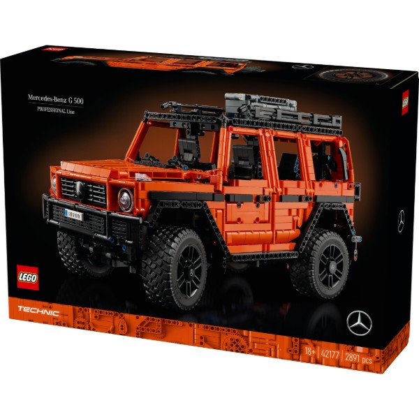 Фото - Конструктор LEGO Technic Mercedes-Benz G 500 PROFESSIONAL Line (42177)
