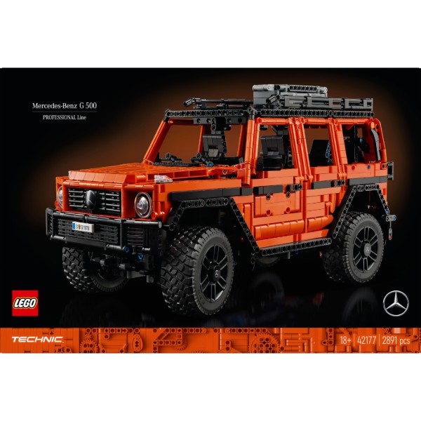 Фото - Конструктор LEGO Technic Mercedes-Benz G 500 PROFESSIONAL Line (42177)