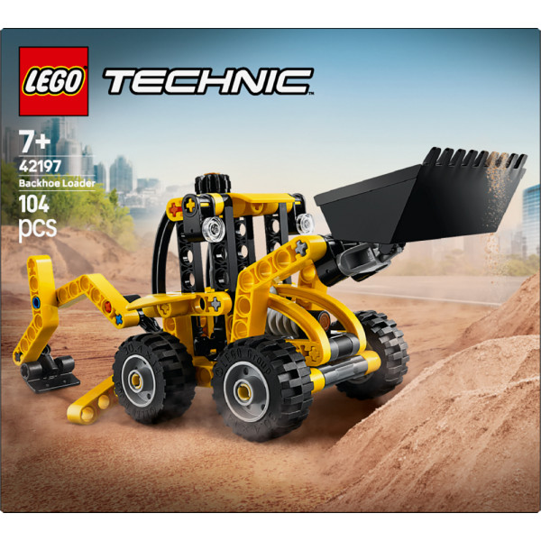 Фото - Конструктор LEGO Technic Экскаватор-погрузчик (42197)