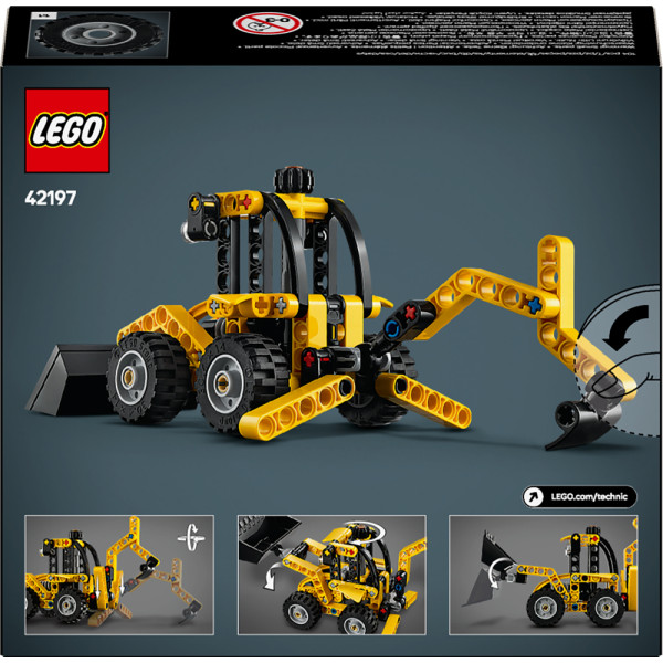 Фото - Конструктор LEGO Technic Экскаватор-погрузчик (42197)
