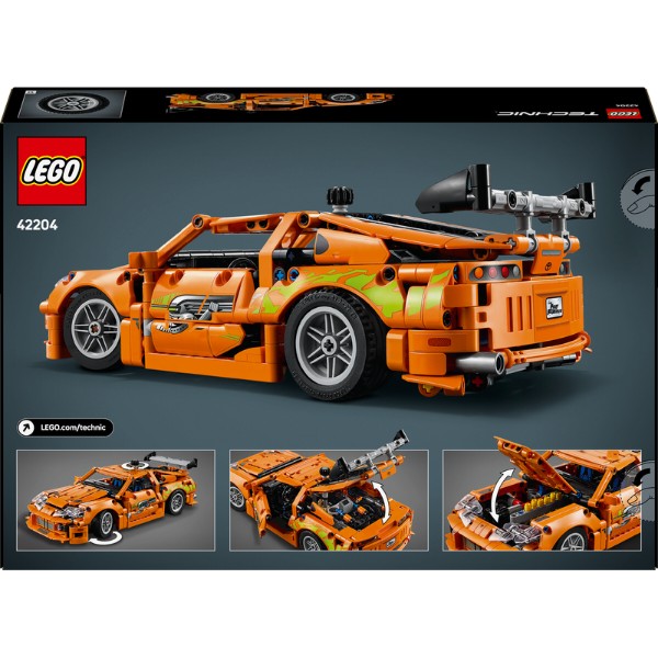 Фото - Конструктор LEGO Technic Fast and Furious Toyota Supra MK4 (42204)