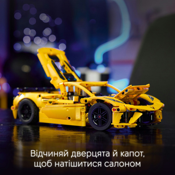 Фото - Конструктор LEGO Technic Chevrolet Corvette Stingray (42205)