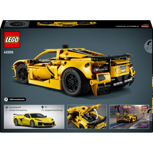 Фото - Конструктор LEGO Technic Chevrolet Corvette Stingray (42205)