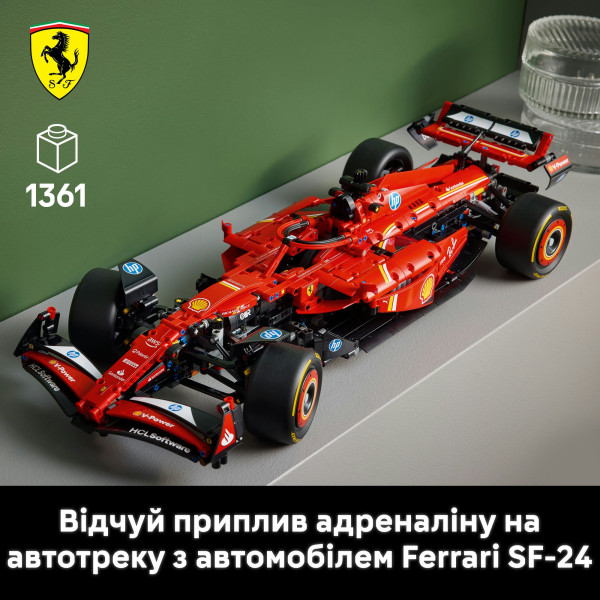 Фото - Конструктор LEGO Technic Автомобіль F1 Ferrari SF-24 (42207)