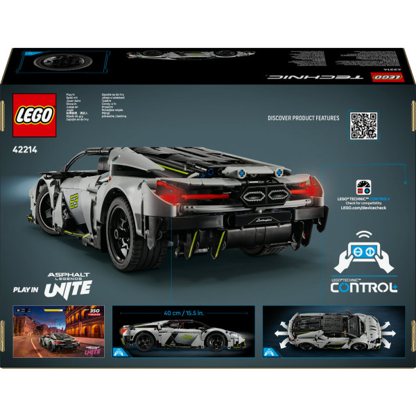 Фото - Конструктор LEGO  Technic Суперкар Lamborghini Revuelto (42214)