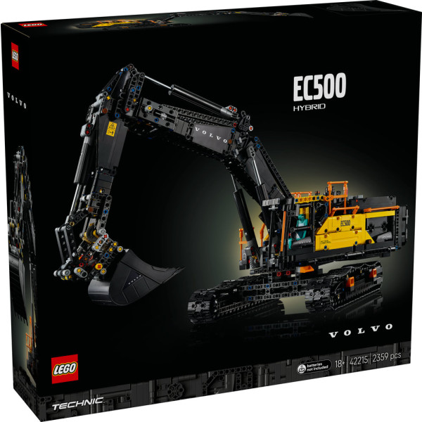 Фото - Конструктор LEGO  Technic Екскаватор Volvo EC500 Hybrid (42215)
