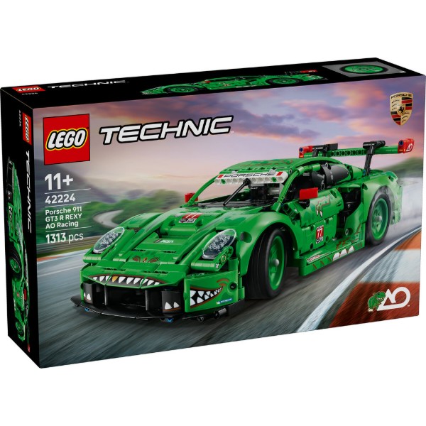 Фото - Конструктор LEGO Technic Porsche 911 GT3 R REXY AO Racing (42224)