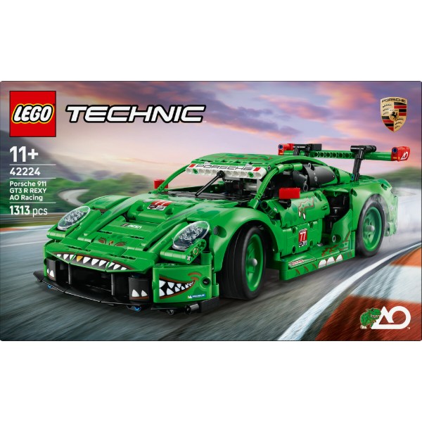 Фото - Конструктор LEGO Technic Porsche 911 GT3 R REXY AO Racing (42224)