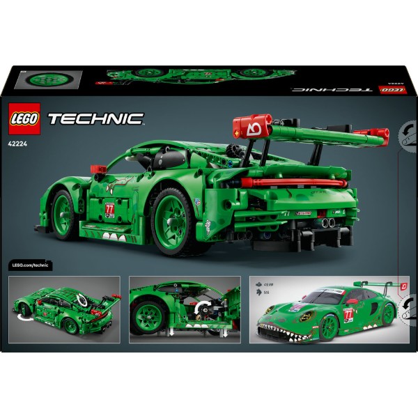 Фото - Конструктор LEGO Technic Porsche 911 GT3 R REXY AO Racing (42224)