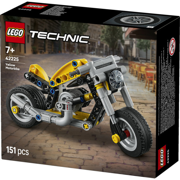 Фото - Конструктор LEGO Technic Жовтий мотоцикл (42225)