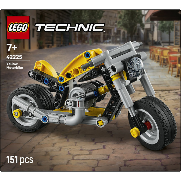 Фото - Конструктор LEGO Technic Жовтий мотоцикл (42225)