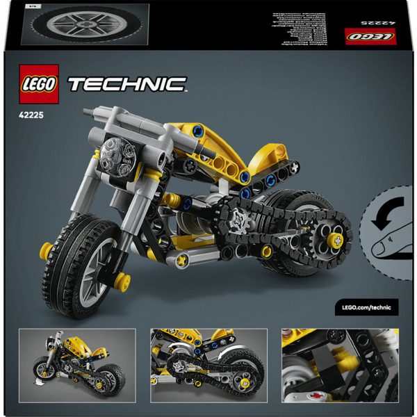 Фото - Конструктор LEGO Technic Жовтий мотоцикл (42225)