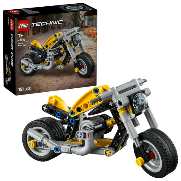 Фото - Конструктор LEGO Technic Жовтий мотоцикл (42225)