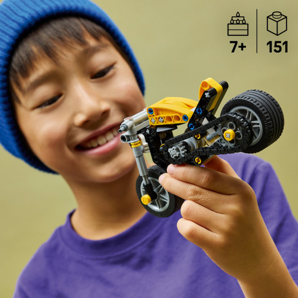 Фото - Конструктор LEGO Technic Жовтий мотоцикл (42225)