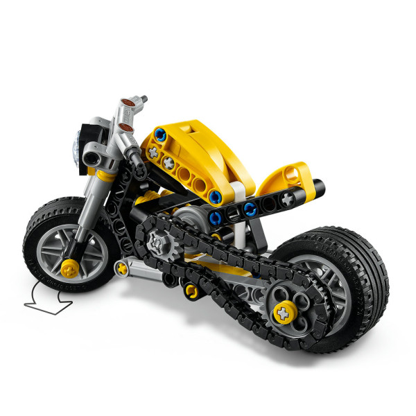 Фото - Конструктор LEGO Technic Жовтий мотоцикл (42225)