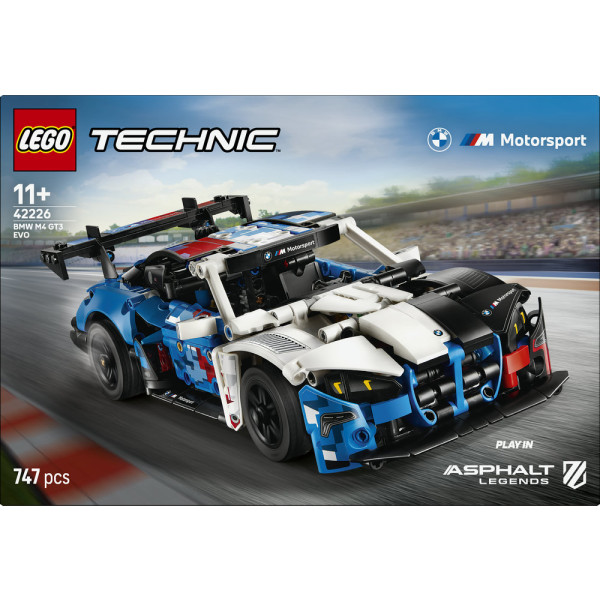 Фото - Конструктор LEGO Technic Автомобіль для перегонів BMW M4 GT3 EVO (42226)