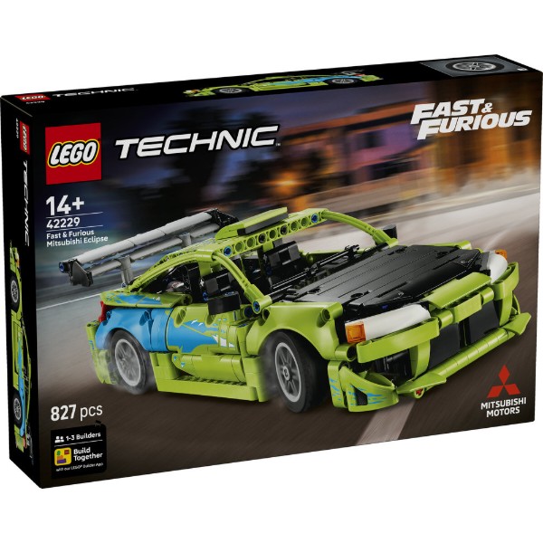Фото - Конструктор LEGO  Technic Форсаж Автомобіль Mitsubishi Eclipse (42229)