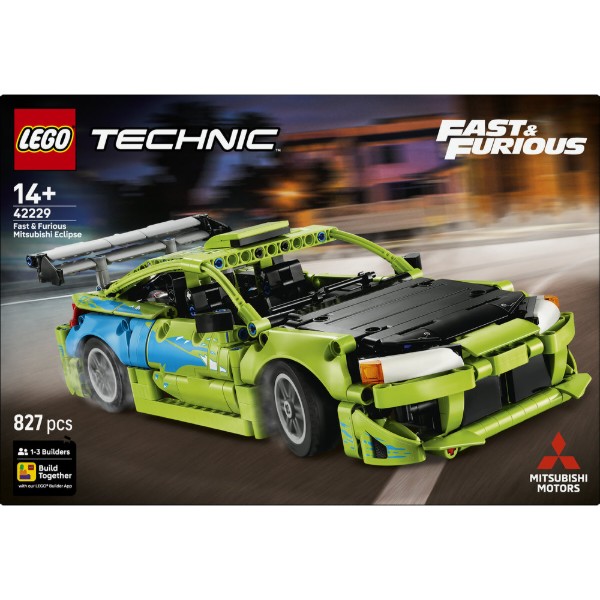 Фото - Конструктор LEGO  Technic Форсаж Автомобіль Mitsubishi Eclipse (42229)