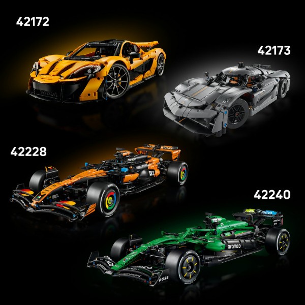 Фото - Конструктор LEGO Technic Мегакар Koenigsegg Sadair's Spear (42232)