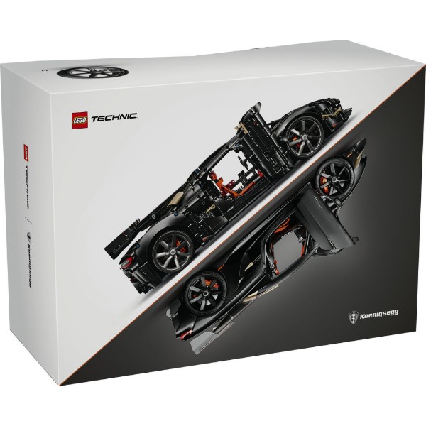 Фото - Конструктор LEGO Technic Мегакар Koenigsegg Sadair's Spear (42232)