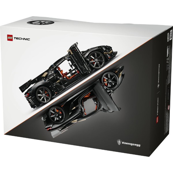 Фото - Конструктор LEGO Technic Мегакар Koenigsegg Sadair's Spear (42232)