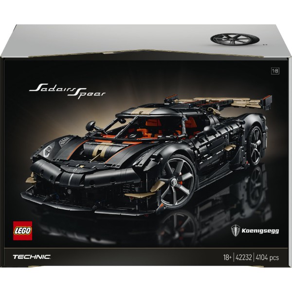 Фото - Конструктор LEGO Technic Мегакар Koenigsegg Sadair's Spear (42232)