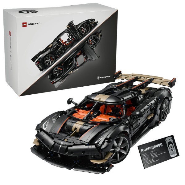 Фото - Конструктор LEGO Technic Мегакар Koenigsegg Sadair's Spear (42232)