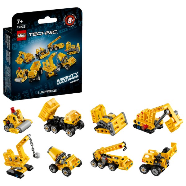 Фото - Конструктор LEGO Technic Мощные машины (42233)