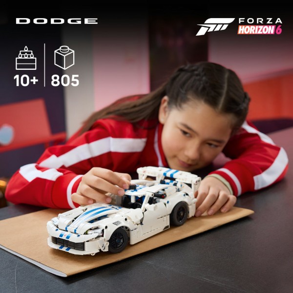 Фото - Конструктор LEGO Technic Спортивный автомобиль Dodge Viper GTS-R (42234)