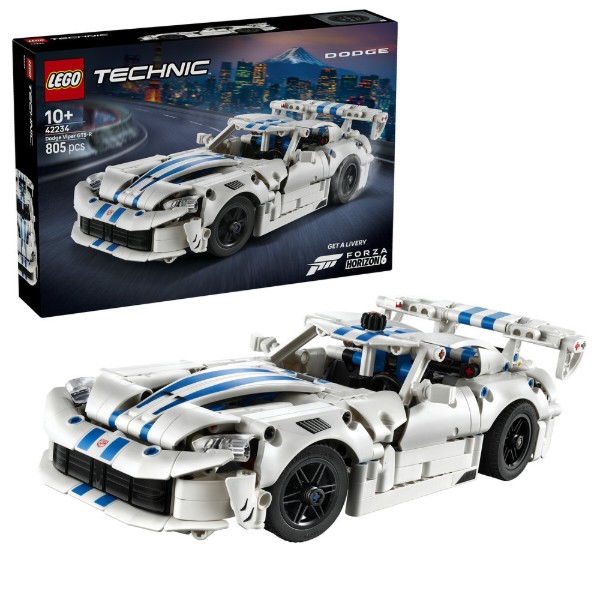 Фото - Конструктор LEGO Technic Спортивный автомобиль Dodge Viper GTS-R (42234)