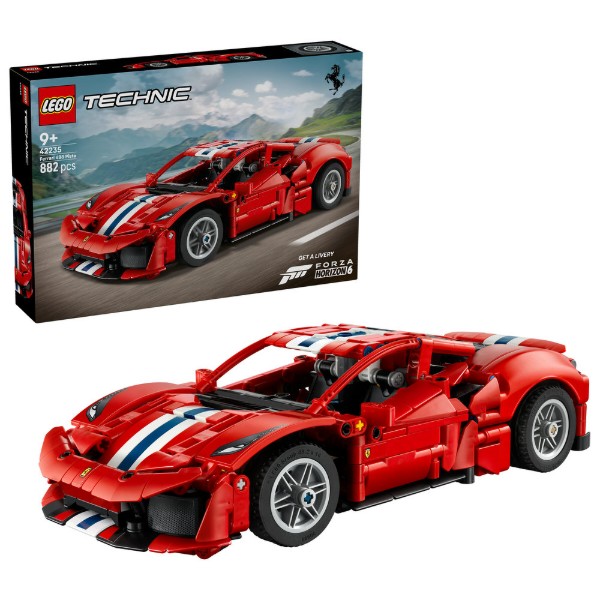 Фото - Конструктор LEGO Technic Автомобиль Ferrari 488 Pista (42235) Фото - Конструктор LEGO Technic Автомобиль Ferrari 488 Pista (42235)