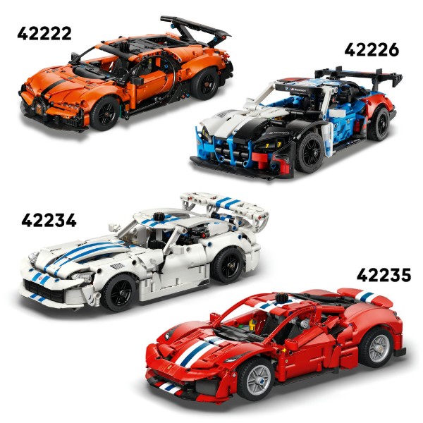 Фото - Конструктор LEGO Technic Автомобиль Ferrari 488 Pista (42235)