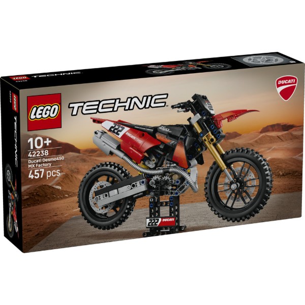 Фото - Конструктор LEGO Technic Мотоцикл Ducati Desmo450 MX Factory (42238)