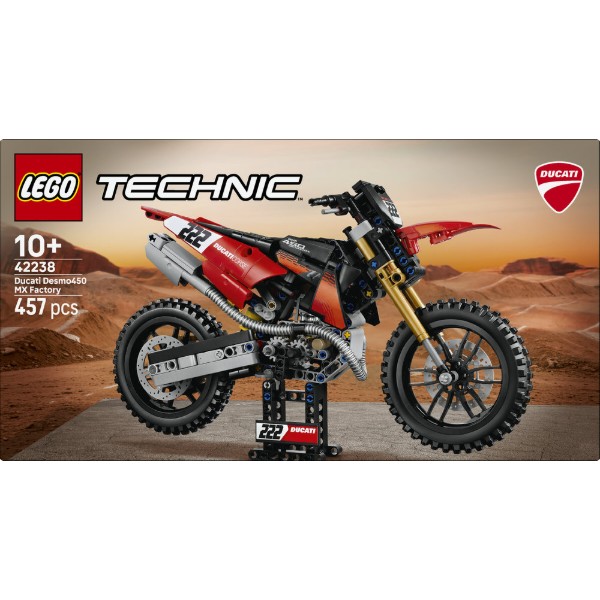Фото - Конструктор LEGO Technic Мотоцикл Ducati Desmo450 MX Factory (42238)