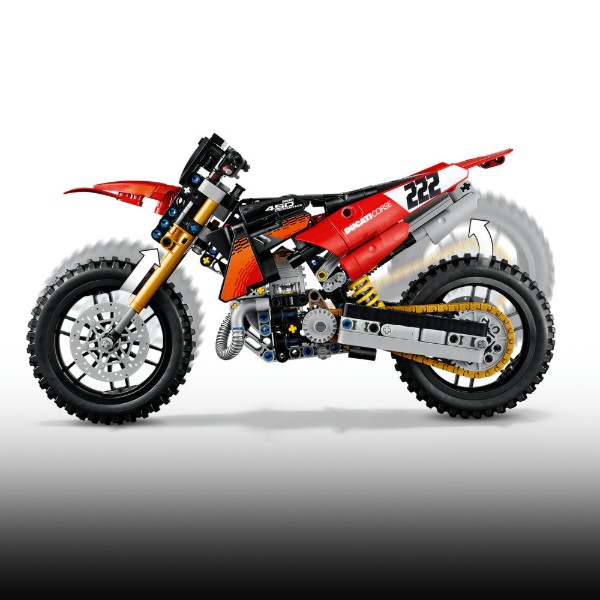 Фото - Конструктор LEGO Technic Мотоцикл Ducati Desmo450 MX Factory (42238)