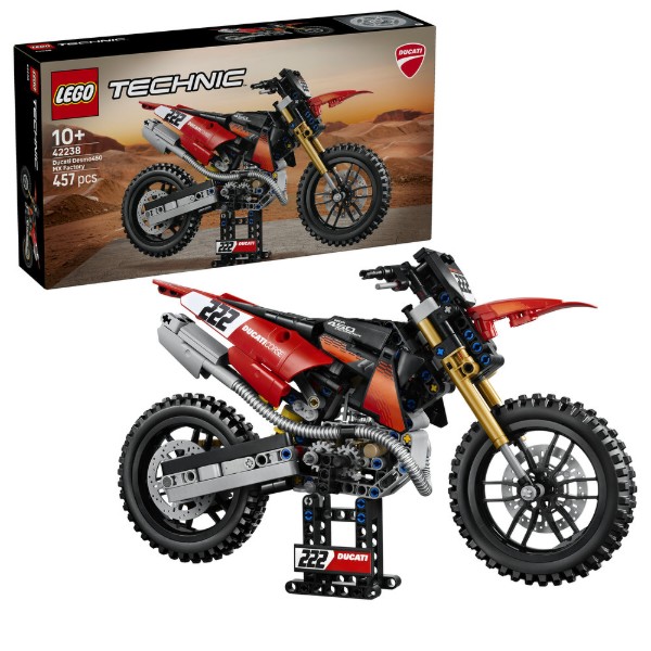 Фото - Конструктор LEGO Technic Мотоцикл Ducati Desmo450 MX Factory (42238)
