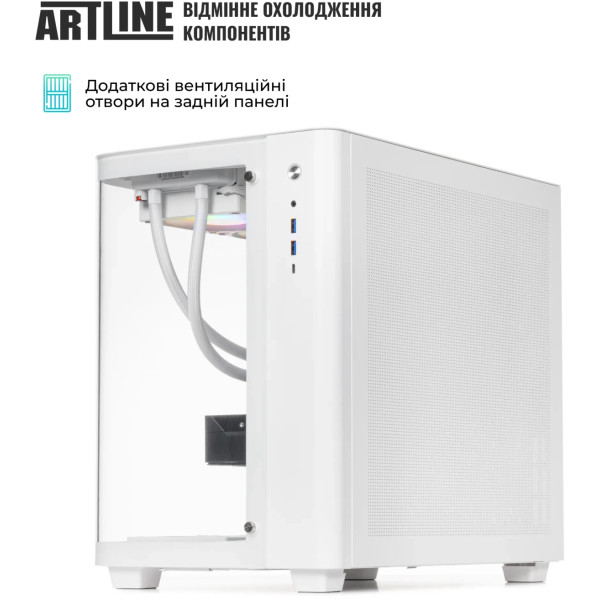 Фото - Системний блок Artline Gaming TANKWHITE (TANKWHITEv09)