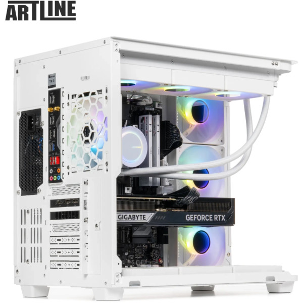 Фото - Системний блок Artline Gaming TANKWHITE (TANKWHITEv09)