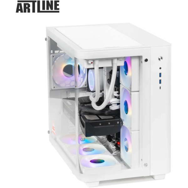 Фото - Системний блок Artline Gaming TANKWHITE (TANKWHITEv10)